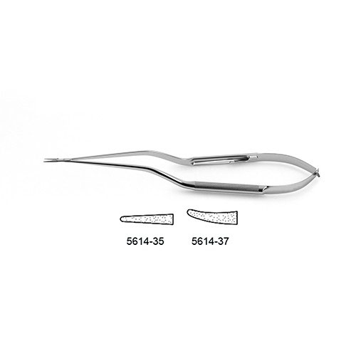 Micro Bayonet-Style Needle Holders - Round Handle