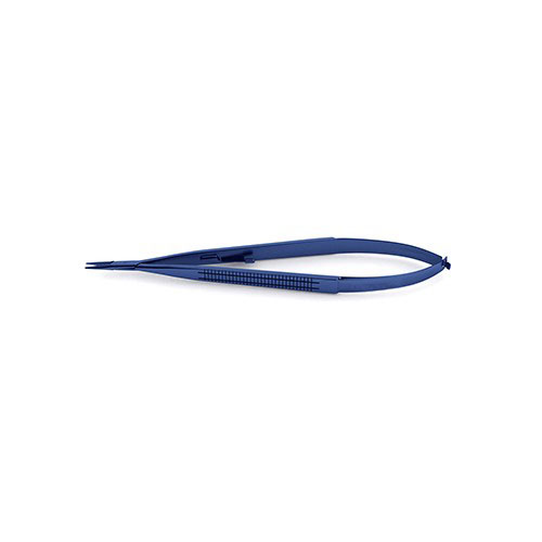 Micro Needle Holder - Flat Handle