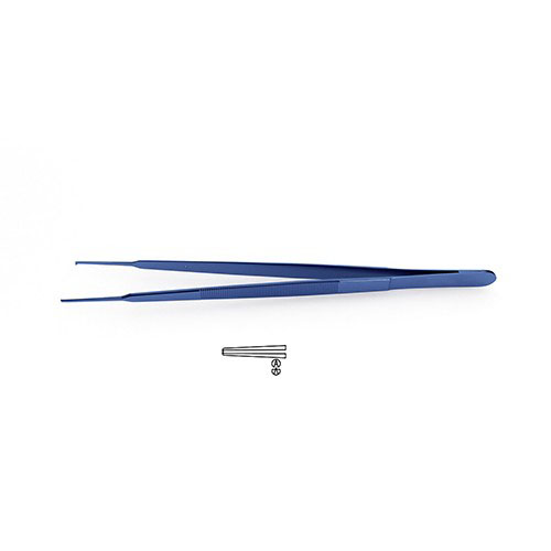 CV Elite - Titanium Gerald Forceps - 1X2 Fine Teeth