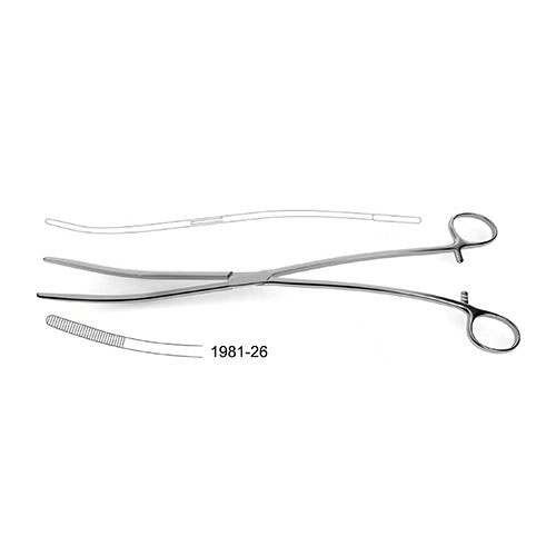 Bozeman Sponge & Uterine Dressing Forceps