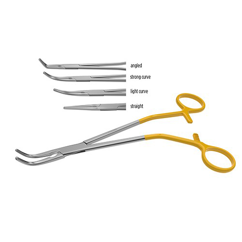 Zep-Type Atraumatic Hysterectomy Forceps - Offset